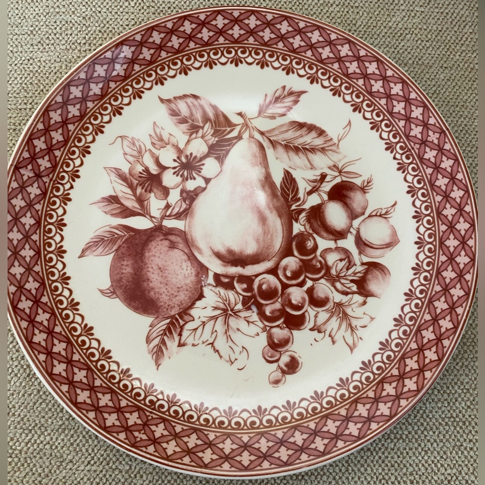 Vintage Harry & David Set of 2 Luncheon/Salad Plates
